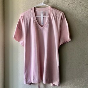 Lululemon side tie V-neck tee